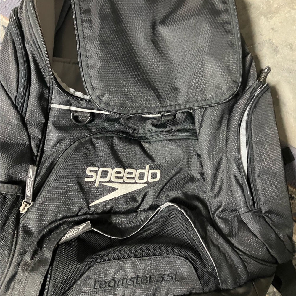 Black Speedo Backpack